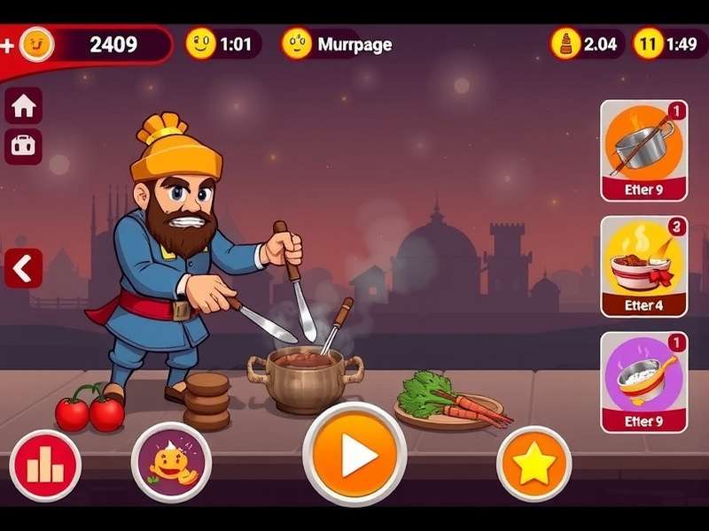 Curry Clash Hero community event screenshot